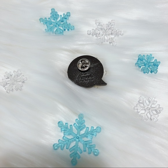 🧧SALE 3/$15 Shhh I’m Introverting Enamel Pin Hennel Paper Co - Picture 2 of 2